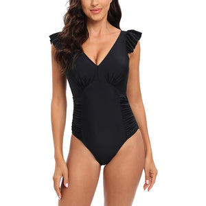 black one piece swimsuits