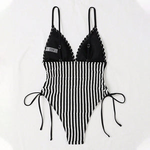 black and white swimsuit swimwear bikinis