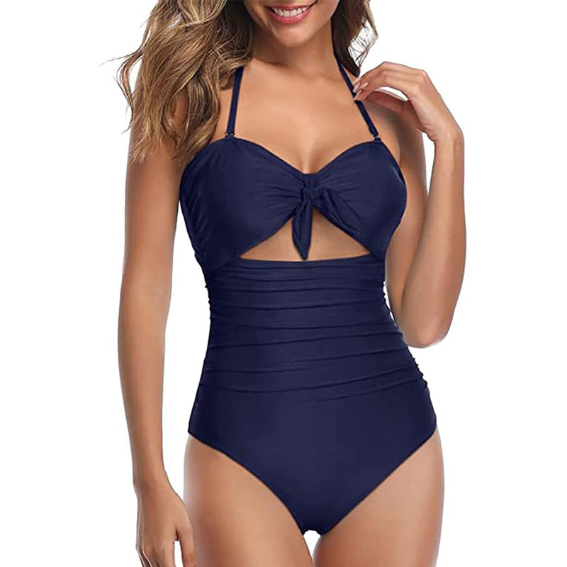 blue one piece swimsuits swimwear for moms