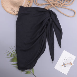 black skirt coverup cute sarongs swimwear